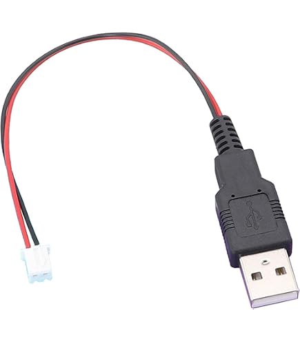 Amazon.com: YUGSHNKFC USB Male to XH2.54 2P Terminals Cable 2Core